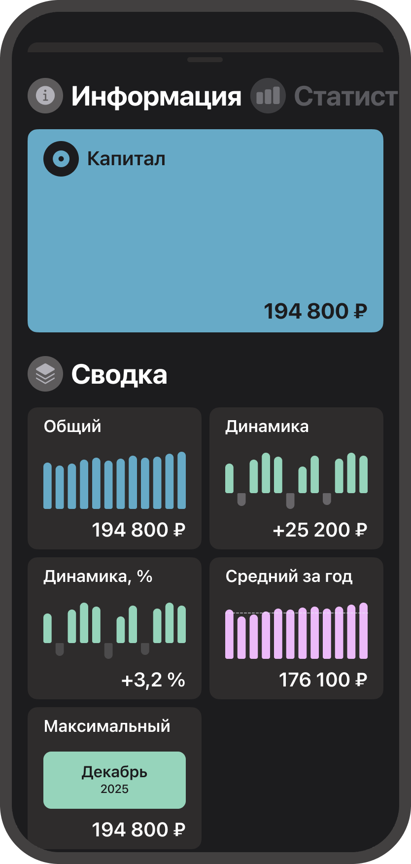 Аналитика и отчёты