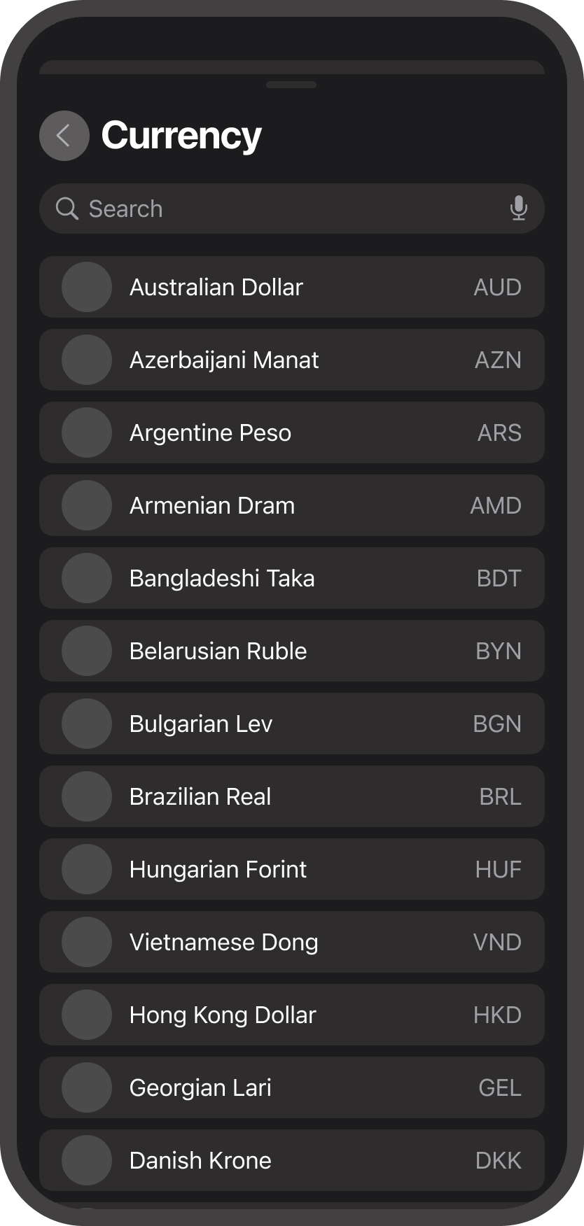 Multi-Currency Support